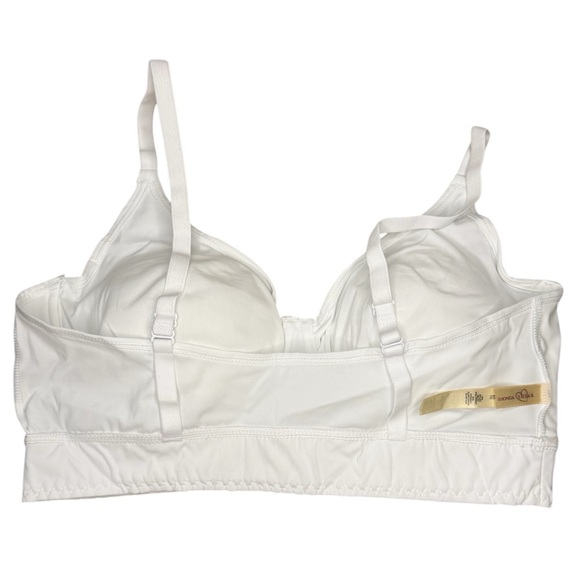 Rhonda Shear 2-pack Butterknit No Wire Underwire Bra Size XL Beige White NWOT - Picture 9 of 16